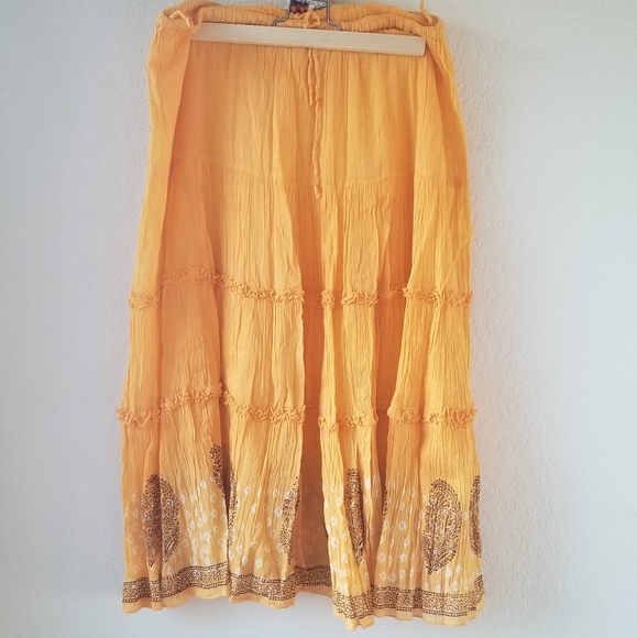 Orange Just Crusing Skirt *SOLD* - Picture 1 of 5